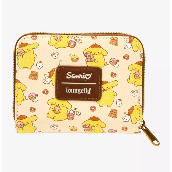 Loungefly Pompompurin Muffin Snacks Mini Zipper Wallet - NWT - Picture 3 of 4